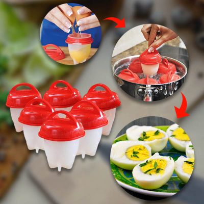 Θήκες σιλικόνης για βράσιμο αυγών | BOILCUP