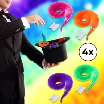 Μαγικά στριφογυριστά σκουληκάκια (4τμχ) | SWORMS