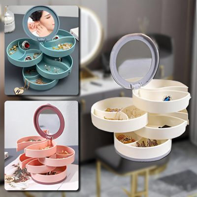 Πολυστρωματικό κουτί αποθήκευσης κοσμημάτων | LUKSORA