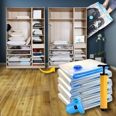 Σακούλες Αποθήκευσης Ρούχων Κενού Αέρος (Σετ των 7) | VACKBAGS