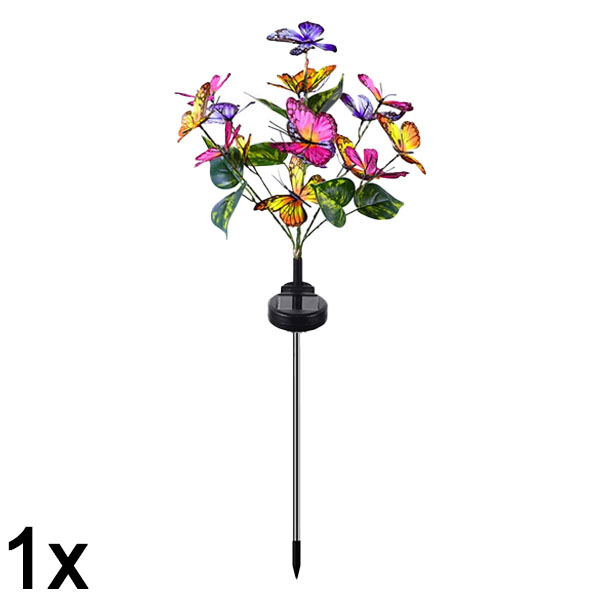 1x Ηλιακά υπαίθρια φώτα πεταλούδας | FLUTIX